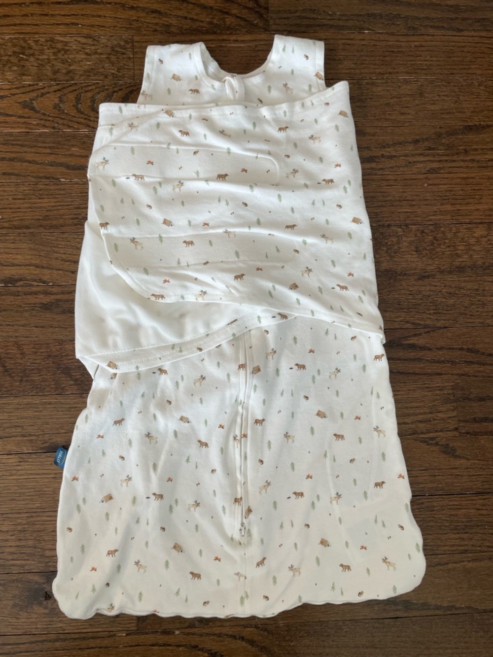 Halo SleepSack Swaddle 3 - 6 Months Velcro Camping Print